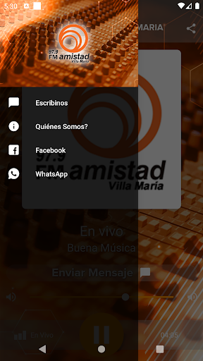 Radio Amistad Villa María Screen 2