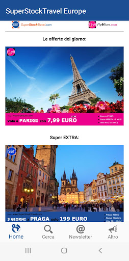 Android application SuperStockTravel Europe screenshort