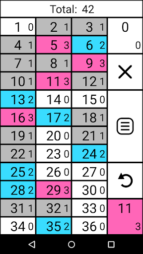 Roulette Counter Basic Screen 2