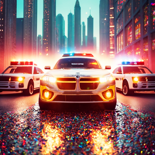 Car Race SpeedX Police Car logo