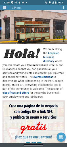 Android application Acapulco 744.mx screenshort
