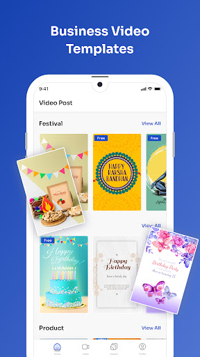 Android application Crafly - Business Post & Video screenshort