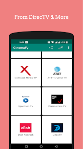 CinemaFy for Bell Fibe TV™ App