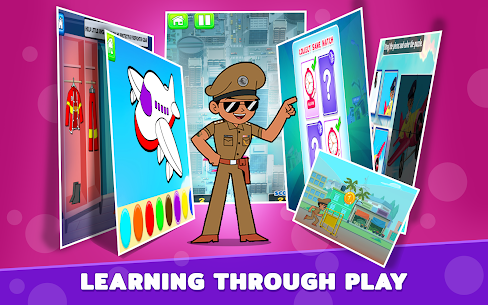 Little Singham : Youngsters Early Studying App | Video games 1