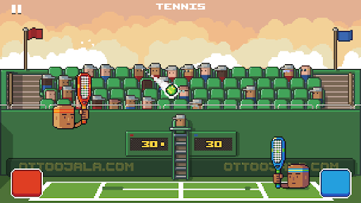 Android application Otto's Tennis game screenshort