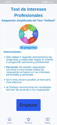 Aina - Orientación Vocacional Screen 3