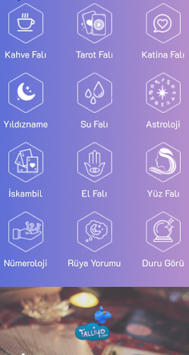 Falliyo gerçek ve online fal Screen 3