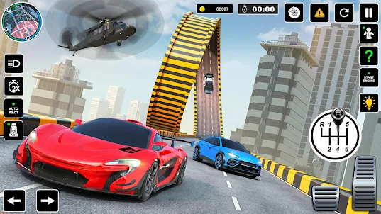 Car Games: GT Races Stunt Car