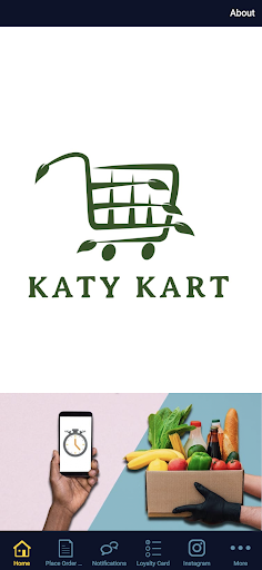 Android application Katy Kart screenshort