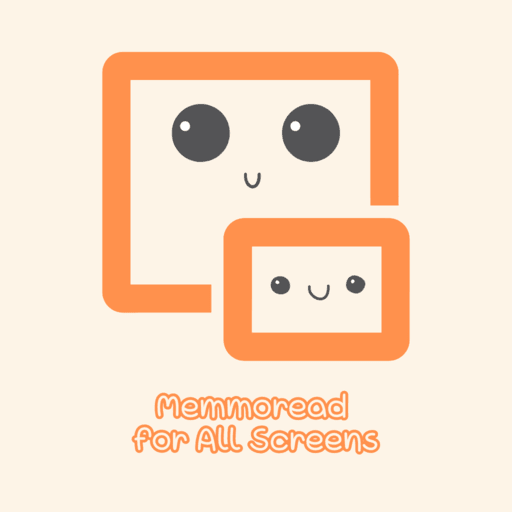 Memmoread - for all screens icon