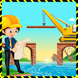 Little Bridge Builder Crew: Adventure Simulator icon