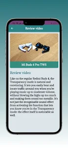 Mi Buds 4 Pro TWS guide