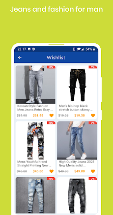 Mens jeans & Trousers online shoppingのおすすめ画像5