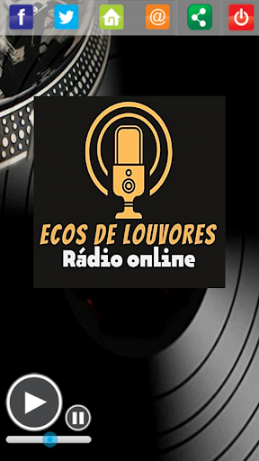 Android application Radio Ecos de Louvores screenshort