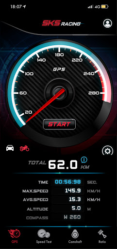 Android application SKS Racing screenshort