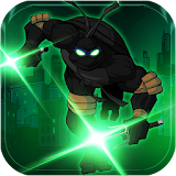 The Ninja Shadow Turtle Run and Fight icon