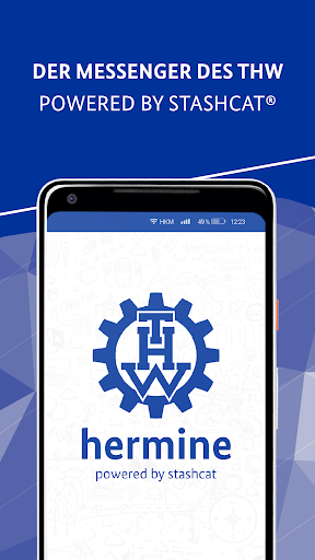 Android application hermine@THW screenshort