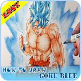 How To Draw Goku Super Saiyan Blue EZ icon