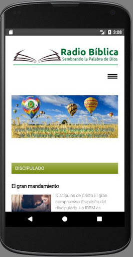 Radio Bíblica Online Screen 3