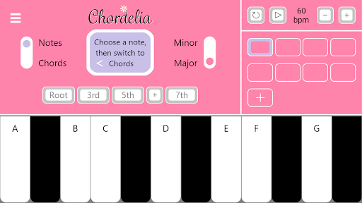 Android application Chordelia screenshort
