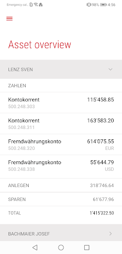 Bank EEK Screen 2