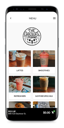 Chocolate Moose Coffee Screen 2