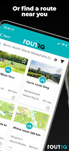 Routiq, Outdoor routes  screenshots 4