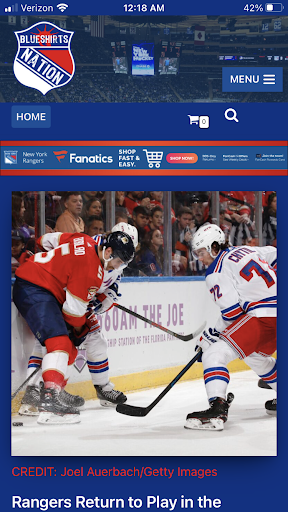 Android application Blueshirtsnation.com screenshort