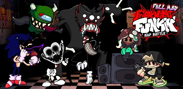 FNF Funkin Rap Battle Full Mod