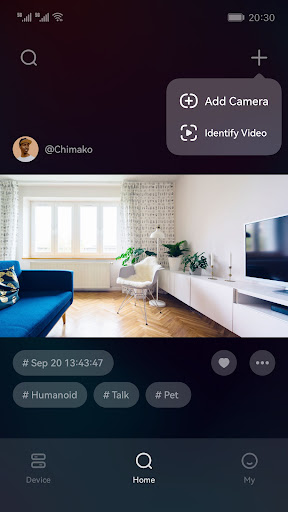 Android application Danale screenshort