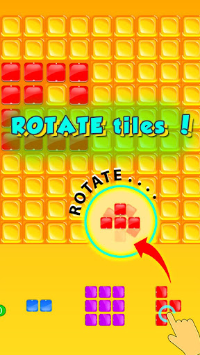 Android application Block Puzzle: Rotate tile screenshort