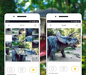 Jigsaw Dinosaur Puzzles: Free Smart Mosaic Games