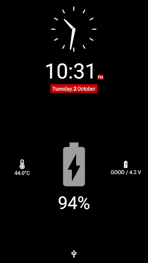 Battery Voice Alert! Screen 2