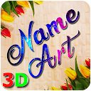 3D Name Art Photo Editor, Text art Focus n Filters 