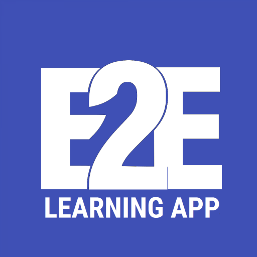 E2E Learning App logo
