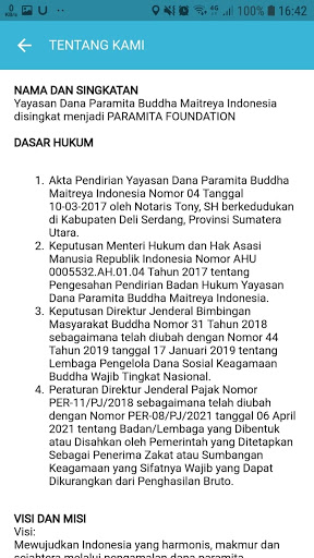 Paramita Foundation Screen 2