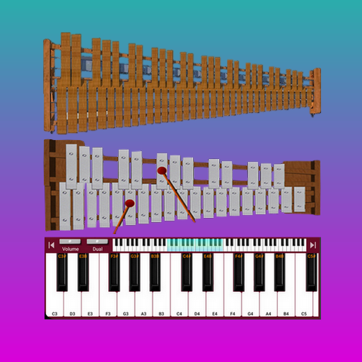Marimba, Piano and Xylophone  Icon