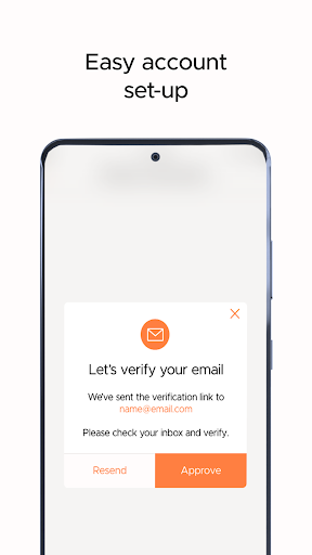 Android application Zand Corporate screenshort