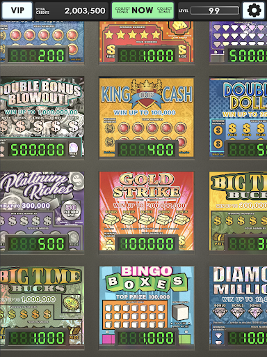 Lucky Lottery Scratchers 9