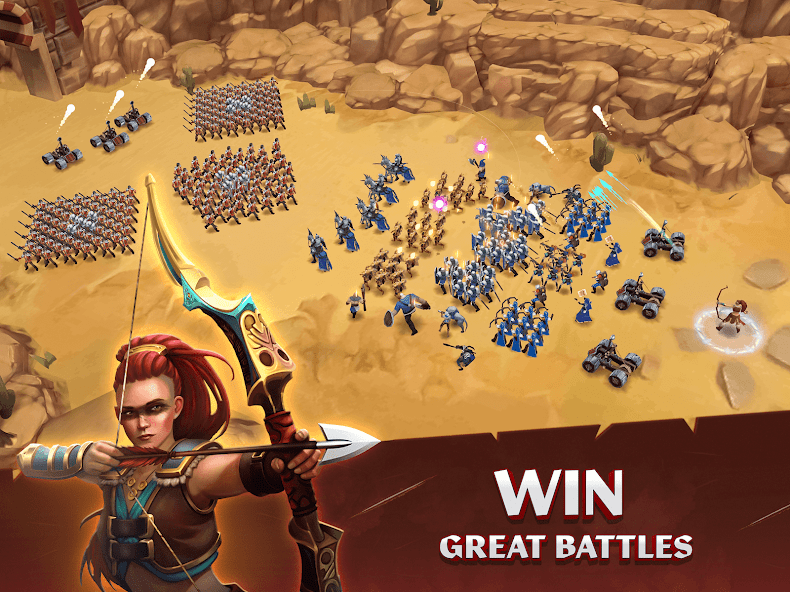 Kingdom Clash - Battle Sim  (Mod Money)