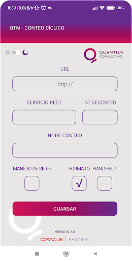 QTM-CONTEO CÍCLICO Screen 2