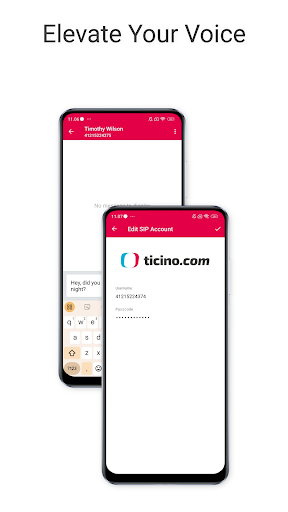 Ticinocom VoIP Screen 3