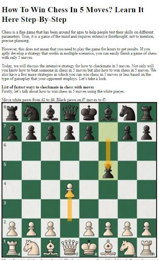 Chess Tricks & Moves Tips Screen 3