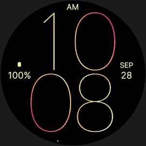 Happy Line Watch Face