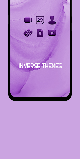 Screenshot of Purple Blend Icon Pack