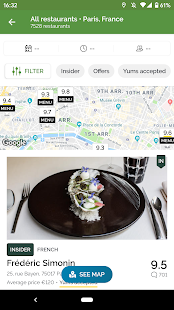 TheFork - Restaurant bookings 20.5.1 APK screenshots 2