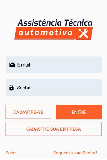 Android application Assistência Técnica Automotiva screenshort