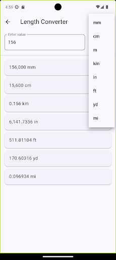 Unit Calculator Screenshot 3 - AppWisp.com