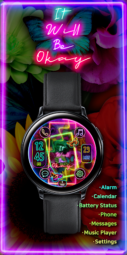 Android application It Will Be Okay_Watchface screenshort