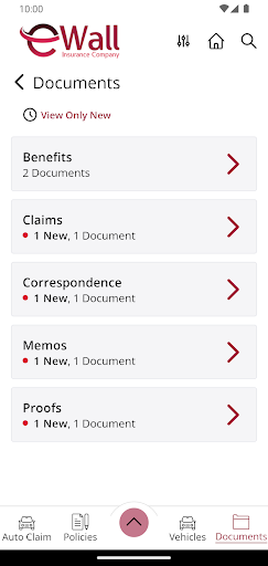 Ewall Insurance Company Screen 3